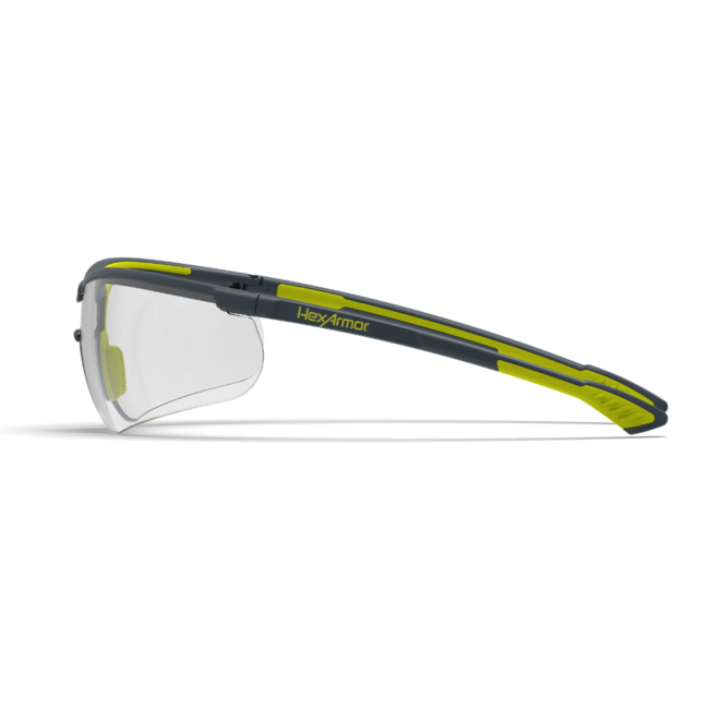 HexArmor VS250 Safety Glasses with TruShield®S Anti-Fog Coating, Clear Lens, 11-15001-04 (1 Pair)