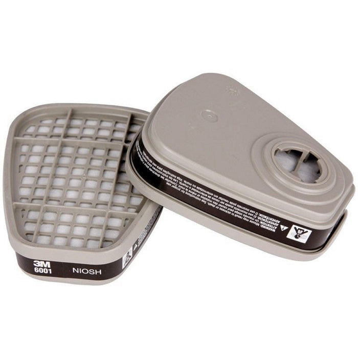 3M Half Facepiece Reusable Respirator 6000 Series with Filter and Cartridge Options