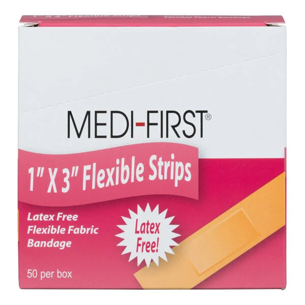 Woven Flexible Bandage, 1" x 3" 50 Count/Box, 62550