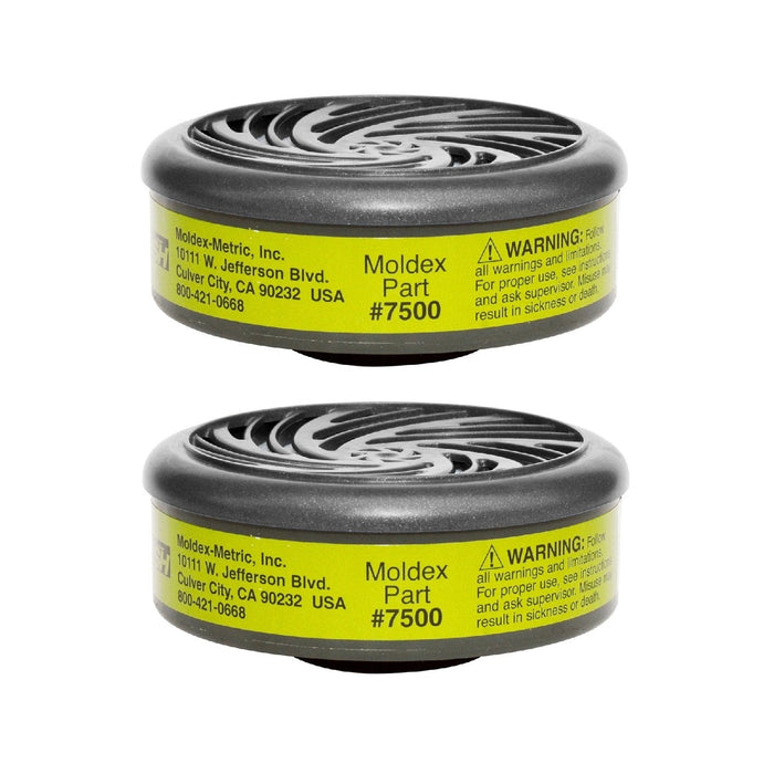 Moldex 7500 Formaldehyde Cartridges For 7000/7800/9000 Series Respirators