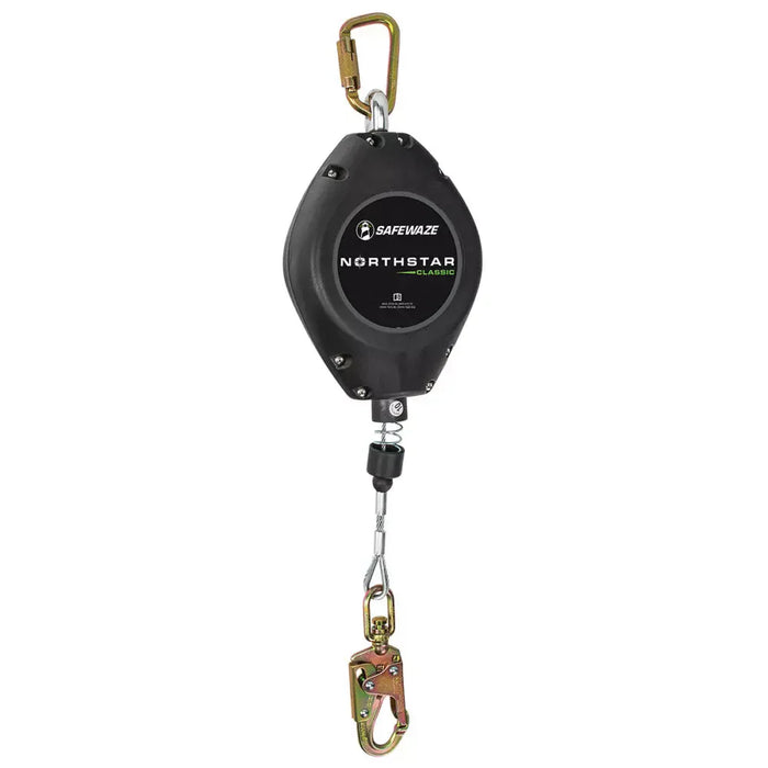 Northstar Classic 20', 30', or 50' Cable SRL - Self Retracting Lifeline w/ Carabiner