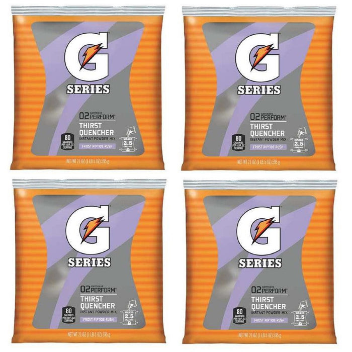 Gatorade 2.5 Gallon Case Riptide Rush (32 Packs) Case Yields 80 Gallons