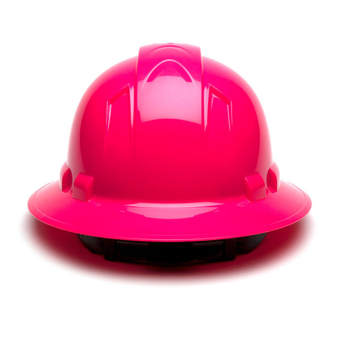 Ridgeline Full Brim Hard Hat with 4-Point Ratchet Suspension