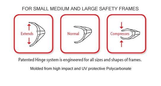 Safety Optical CP5226 Compliance Pack (10 - B26 Shields and 10 - B52 Side Shields)