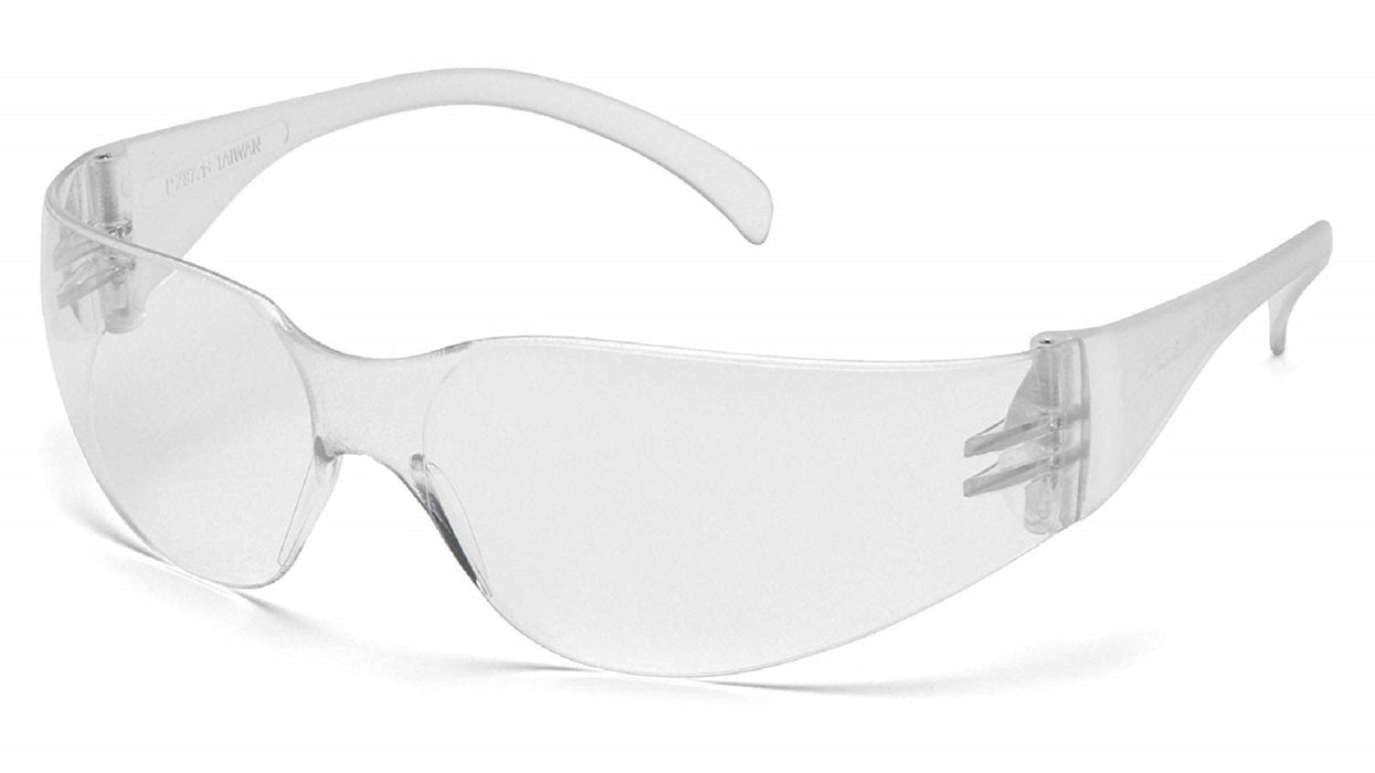 Pyramex Intruder Safety Glasses, Lightweight, Frameless Protection and Integrated Nosepiece, ANSI Z87.1