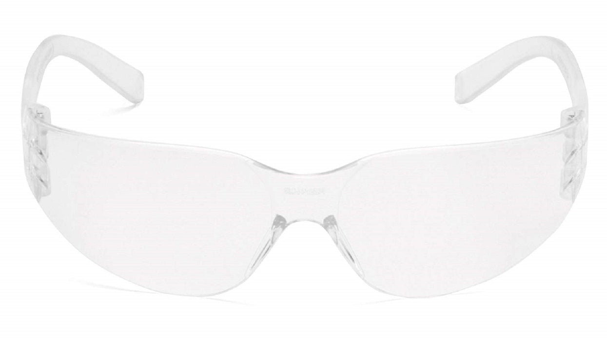 Pyramex Intruder Safety Glasses, Lightweight, Frameless Protection and Integrated Nosepiece, ANSI Z87.1
