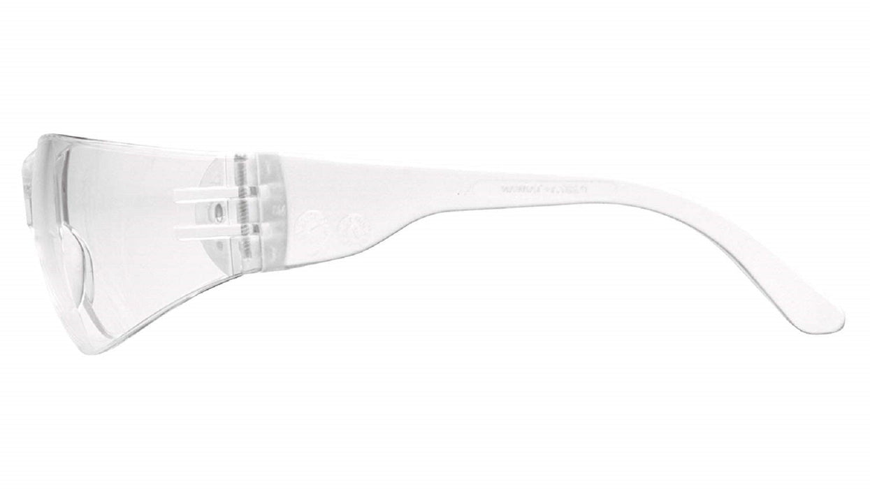 Pyramex Intruder Safety Glasses, Lightweight, Frameless Protection and Integrated Nosepiece, ANSI Z87.1
