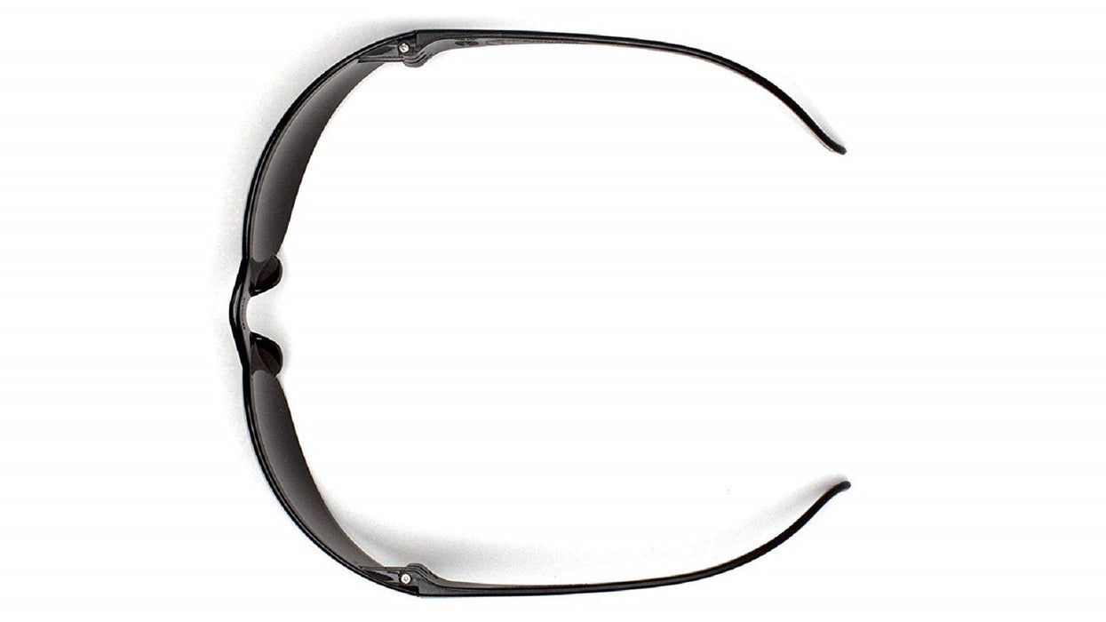 Pyramex Intruder Safety Glasses, Lightweight, Frameless Protection and Integrated Nosepiece, ANSI Z87.1