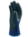 Showa 380 Blue Nylon Stitched Glove with Nitrile Foam Coating and Waffle Pattern - BHP Safety Products