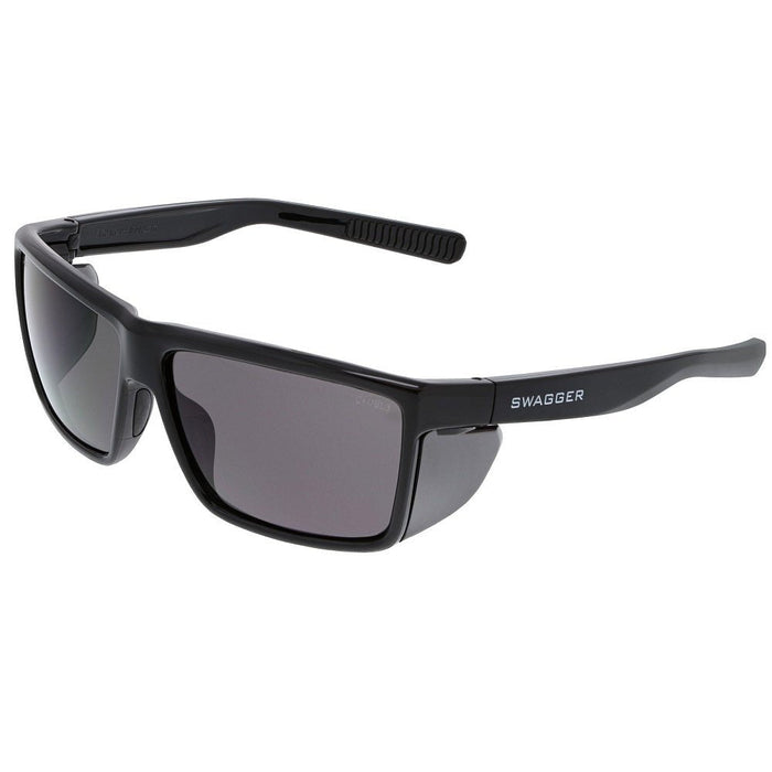 Swagger SR2 Safety Glasses with Thermo Plastic Rubber Nosepads and Detachable Side Shields (1 Pair) - BHP Safety Products